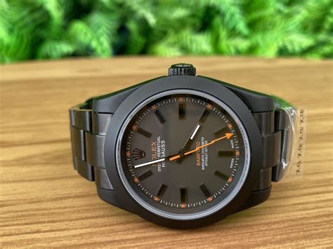 rolex milgauss bamford engraved|milgauss rolex price.